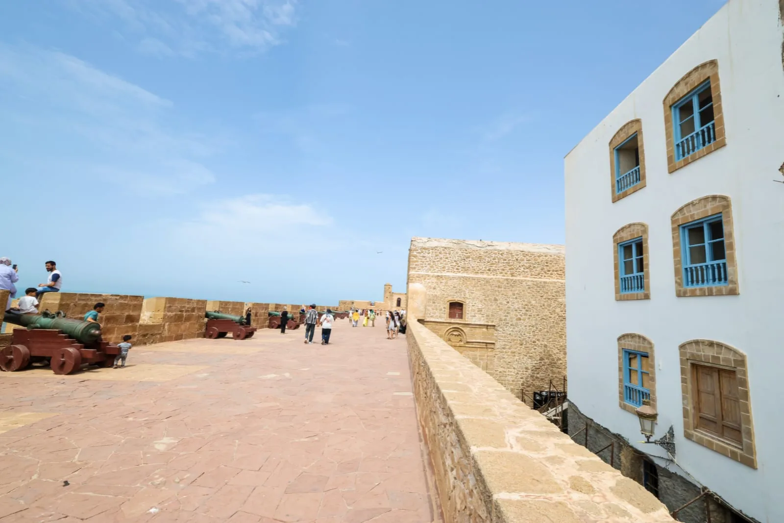 The Skala ramparts in the medina of Essaouira